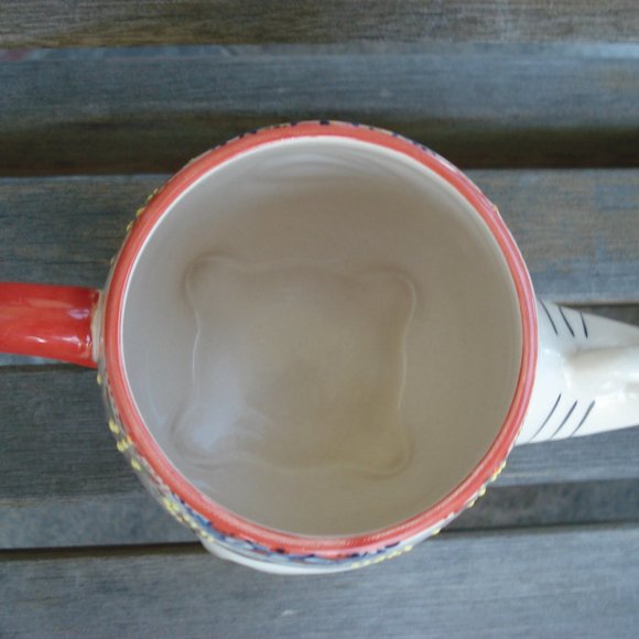YOKOHAMA STUDIO ELEPHANT MUG Hand Painted 20 OZ Oversized - Picture 6 of 8
